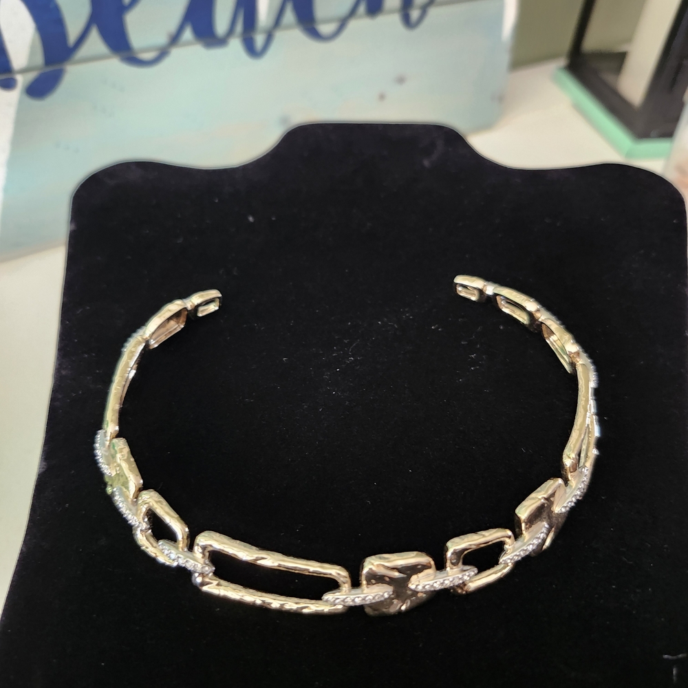 Alexis Bittar Gold and Silver Necklace